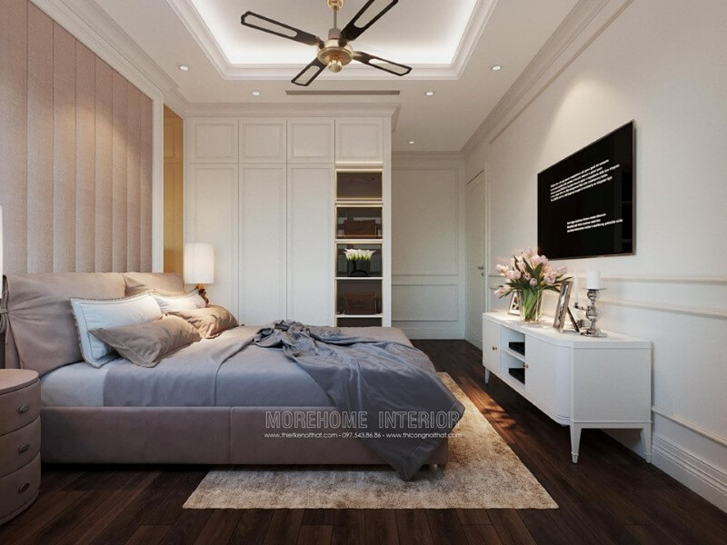 Xu hướng trang trí nội thất phòng ngủ chung cư đẹp nhất 2020 Mẫu thiết kế nội thất chung cư đẹp