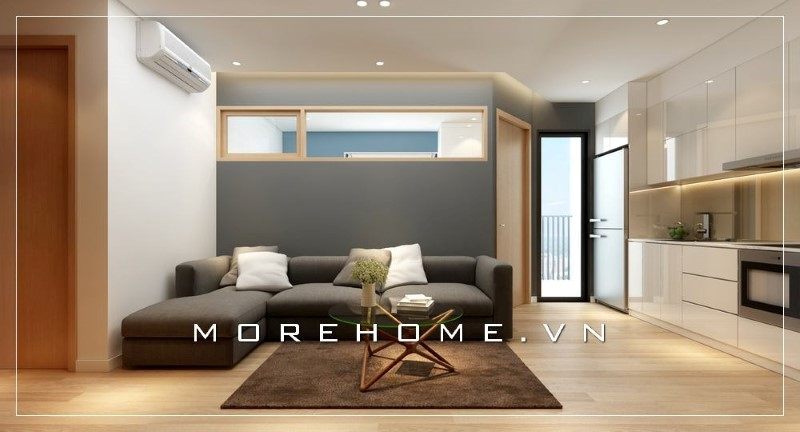 Thiết kế phòng khách chung cư mang phong cách hiện đại luôn cuốn hút được sự quan tâm và chú ý của đông đảo các hộ gia đình.